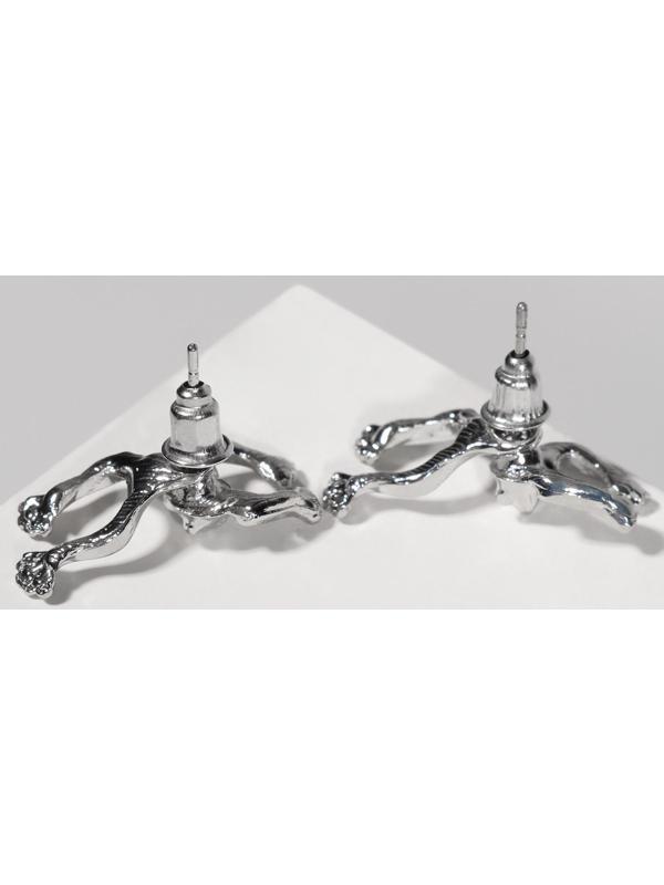 Серьги металл 