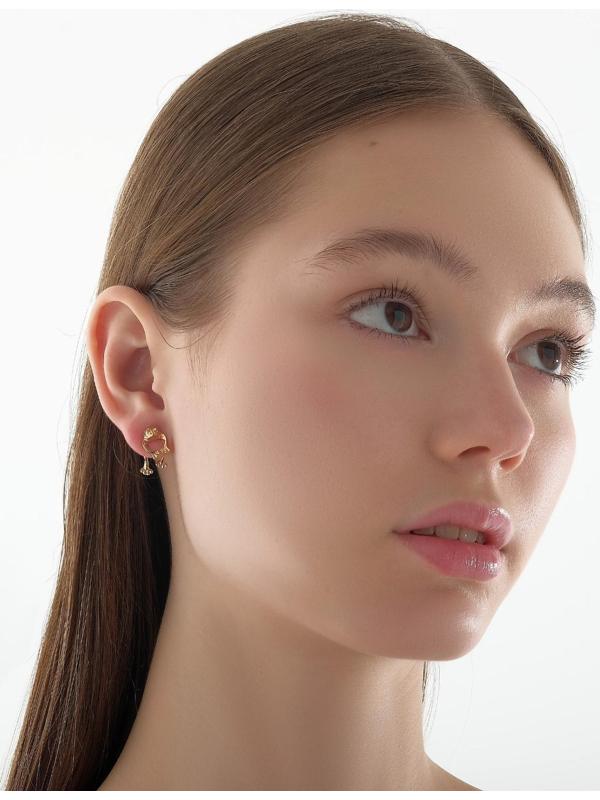 Серьги металл 