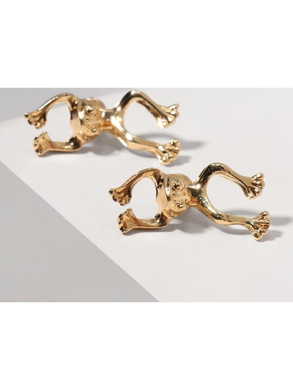 Серьги металл 