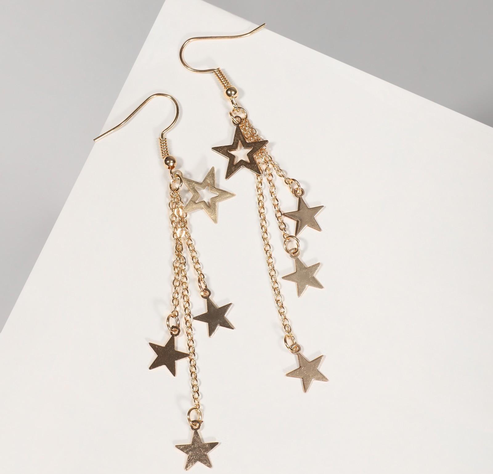 Серьги висячие 