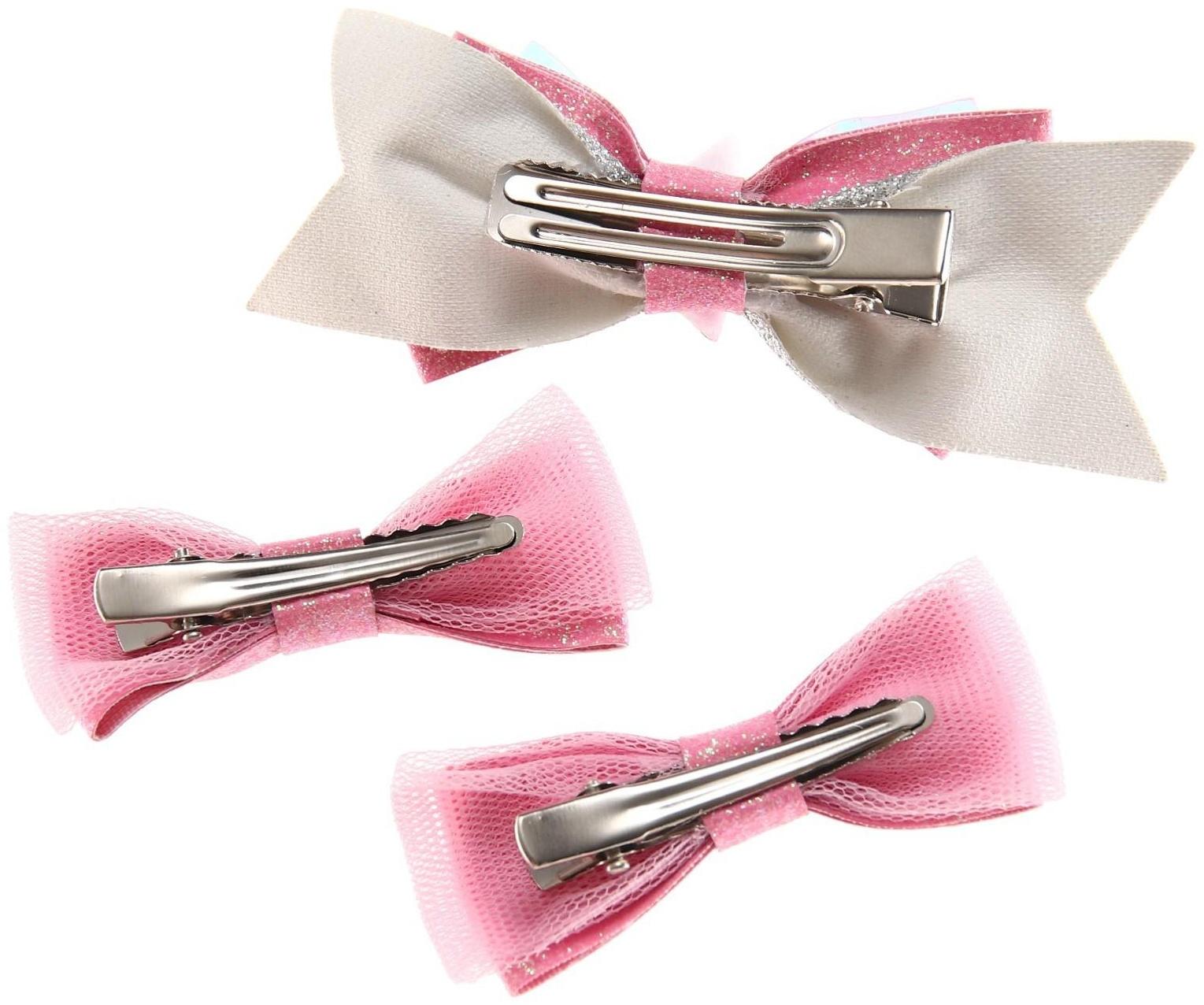 Аксессуары для волос, ободок, заколки 3 шт, WINX