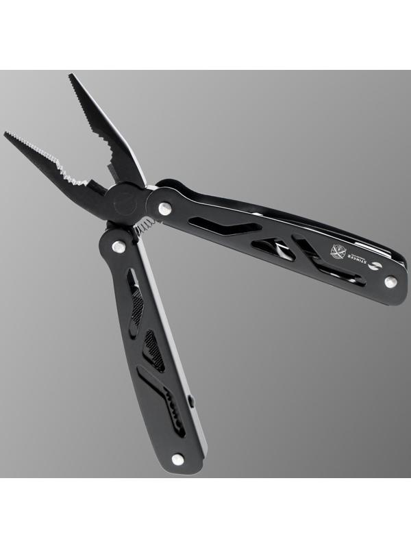 Мультитул Stinger с нейлоновым чехлом, 12 функций, сталь, алюминий, чёрный