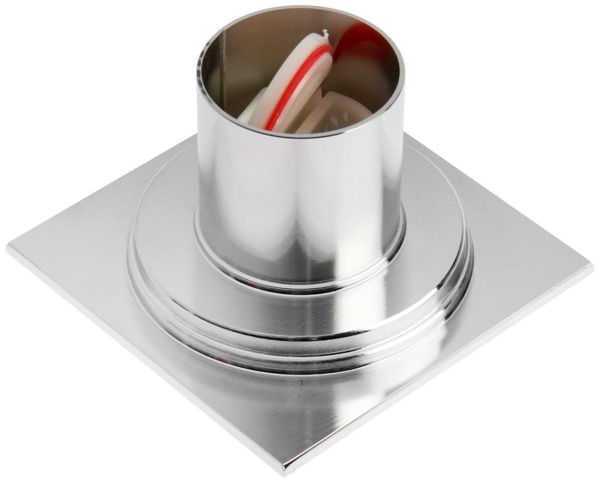 Трап AFLORN AF10510-10, d=50 мм, вертикальный, 100х100 мм, латунь, хром