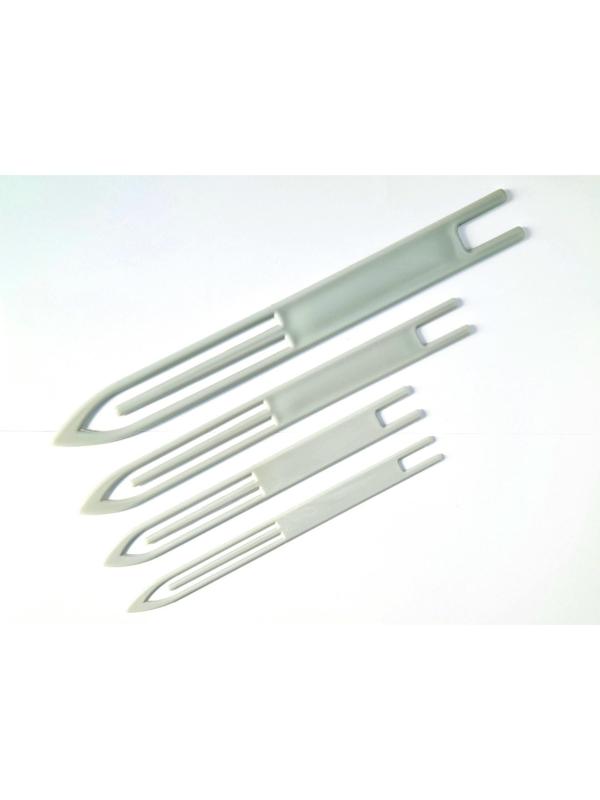 Челнок № A5, игличка сетевязальная, 205 × 18 мм