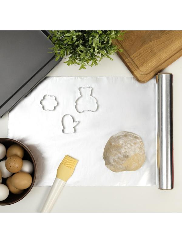 Фольга пищевая алюминиевая , 29 см х 50 м, 9 мкм