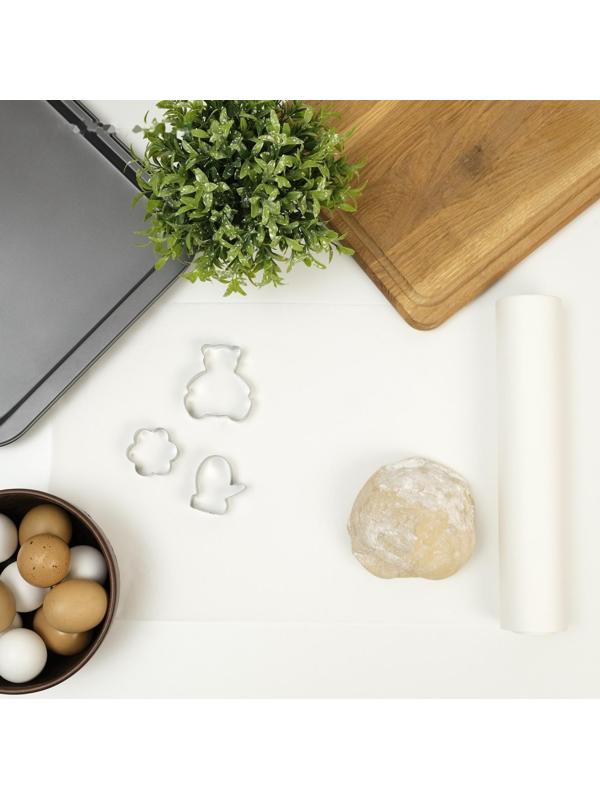 Пергамент белёный для выпечки, 30 см х 100 м