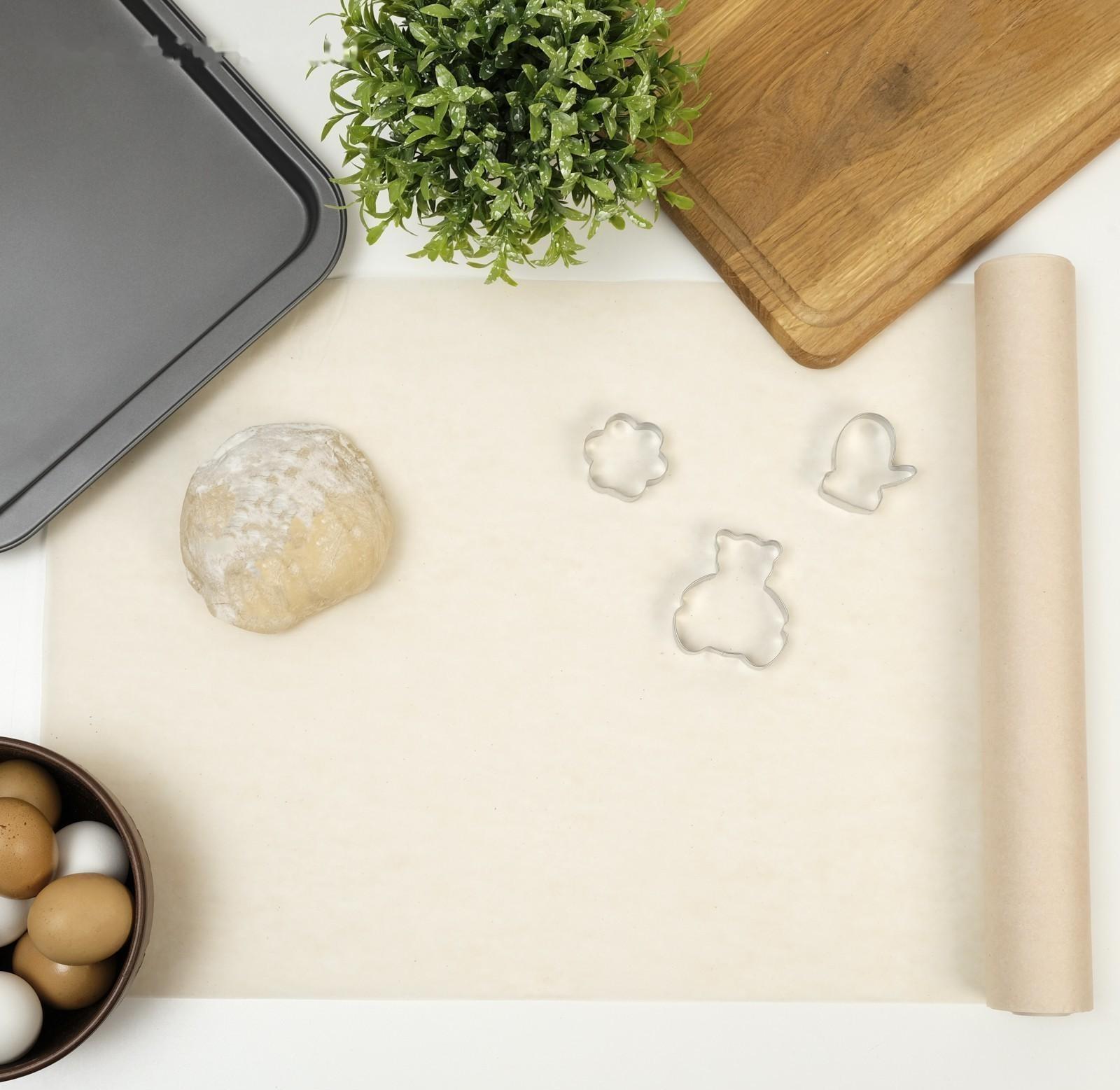 Пергамент жиростойкий для выпечки, 28 см х 50 м