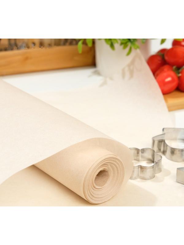 Пергамент жиростойкий для выпечки, 28 см х 50 м