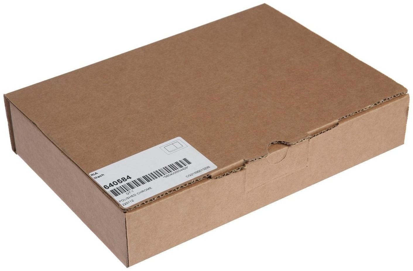 Панель для смыва инсталляции RIA 640584, пластик, хром/глянец