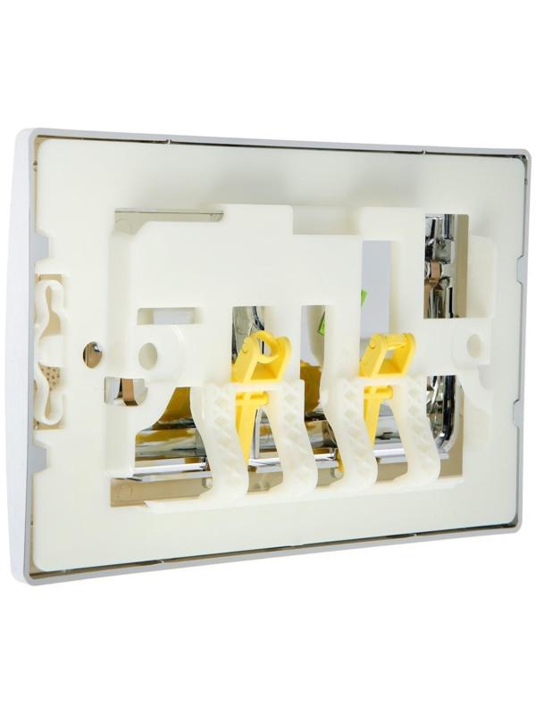 Панель для смыва инсталляции RIA 640584, пластик, хром/глянец