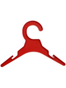 Вешалка для  одежды, 19 х 14 х 0,4 см, красная