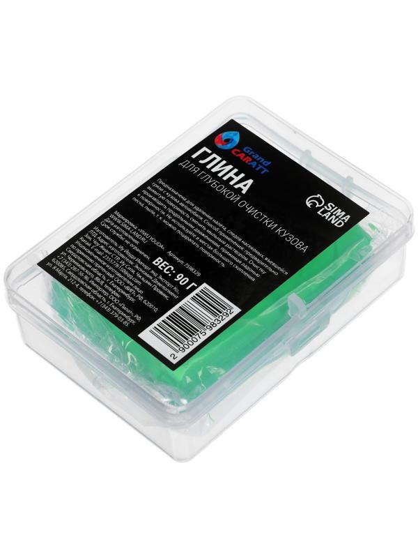 Глина для глубокой очистки кузова, Grand Caratt, 90 г, салатовый