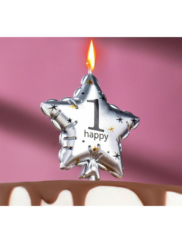 Свеча в торт на шпажке 