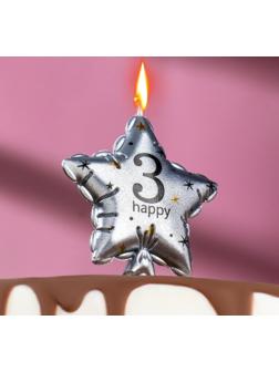 Свеча в торт на шпажке 