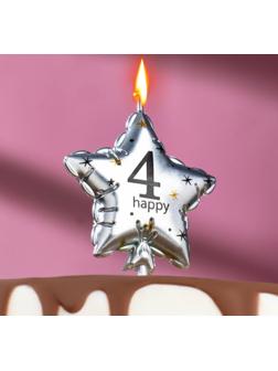 Свеча в торт на шпажке 