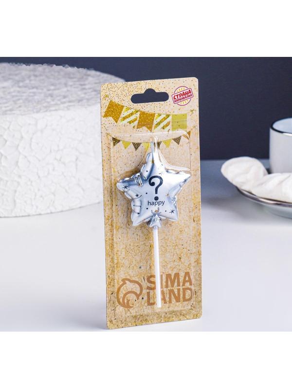 Свеча в торт на шпажке 