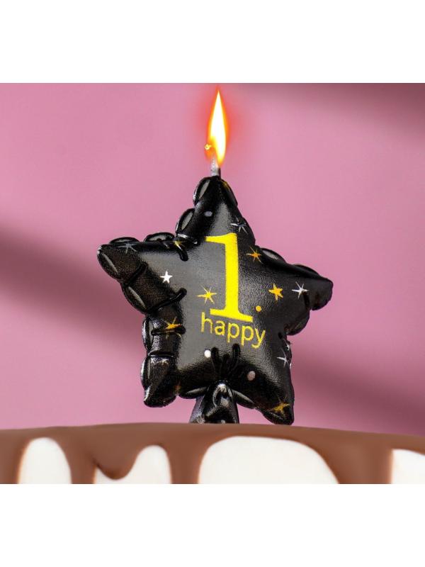 Свеча в торт на шпажке 