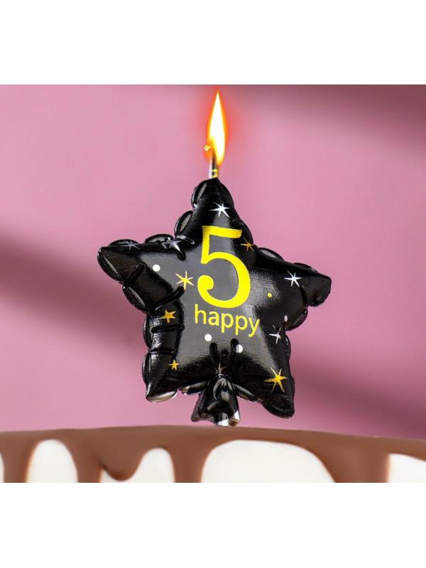 Свеча в торт на шпажке 