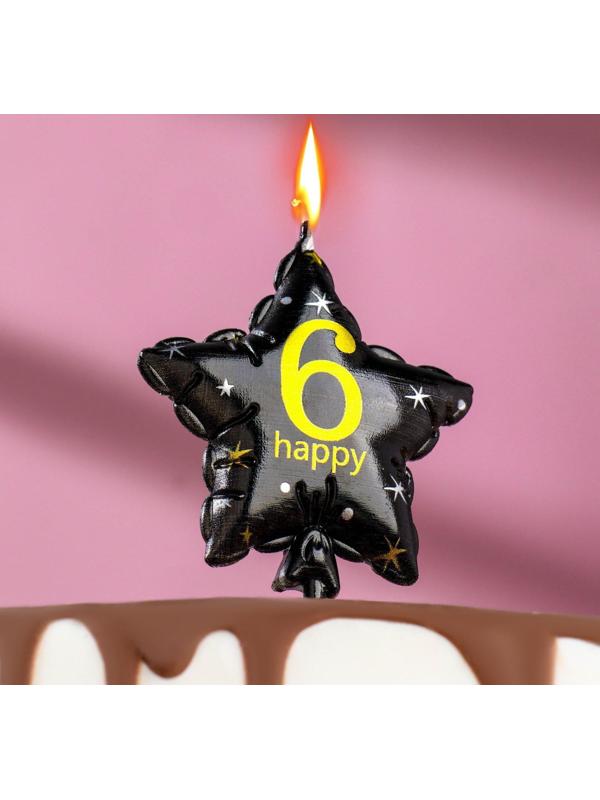 Свеча в торт на шпажке 