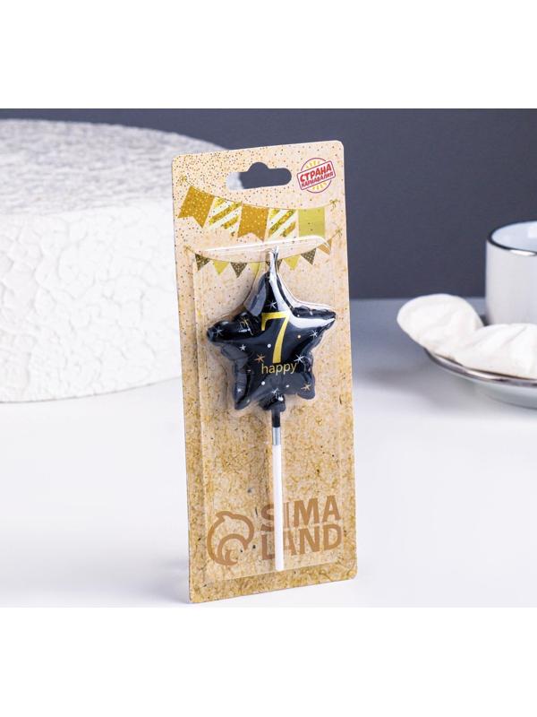 Свеча в торт на шпажке 