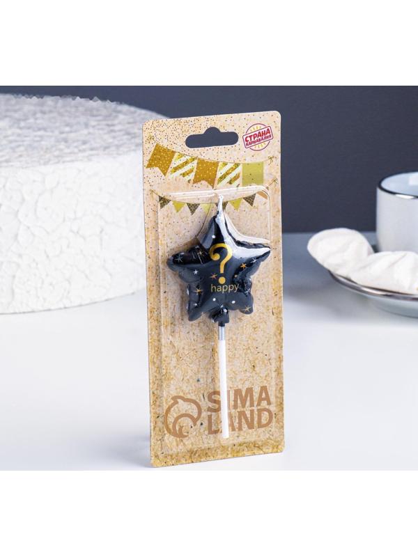 Свеча в торт на шпажке 