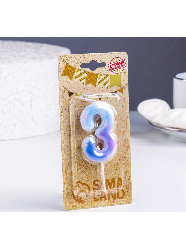 Свеча в торт на шпажке 