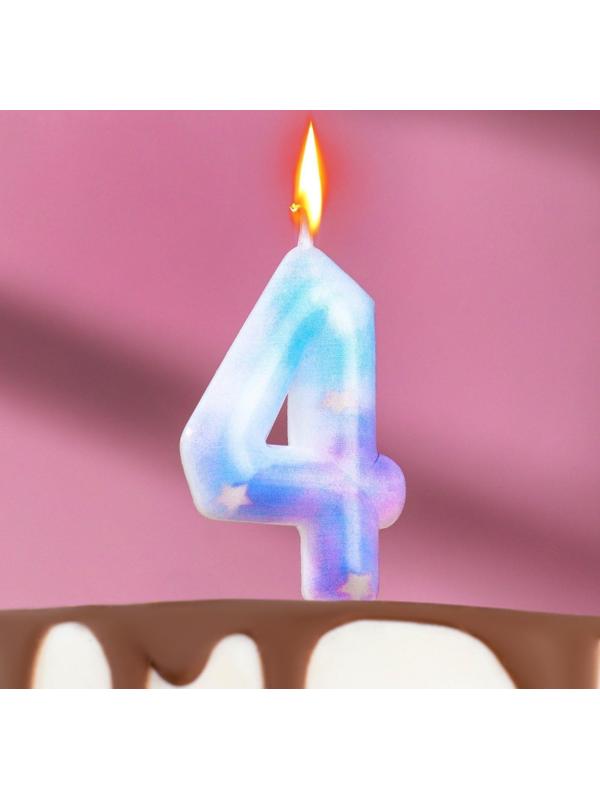 Свеча в торт на шпажке 