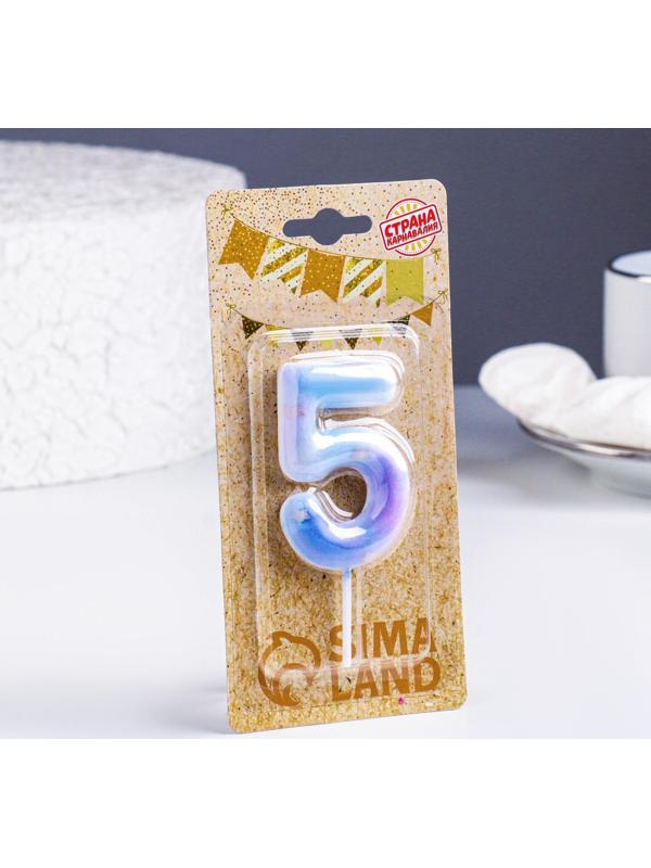 Свеча в торт на шпажке 