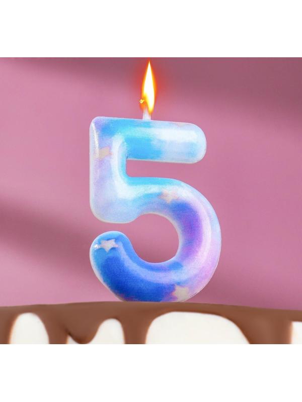 Свеча в торт на шпажке 