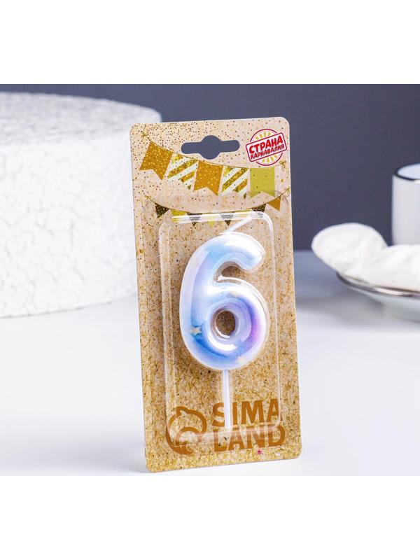 Свеча в торт на шпажке 