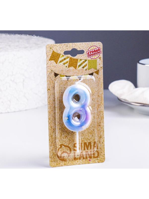 Свеча в торт на шпажке 