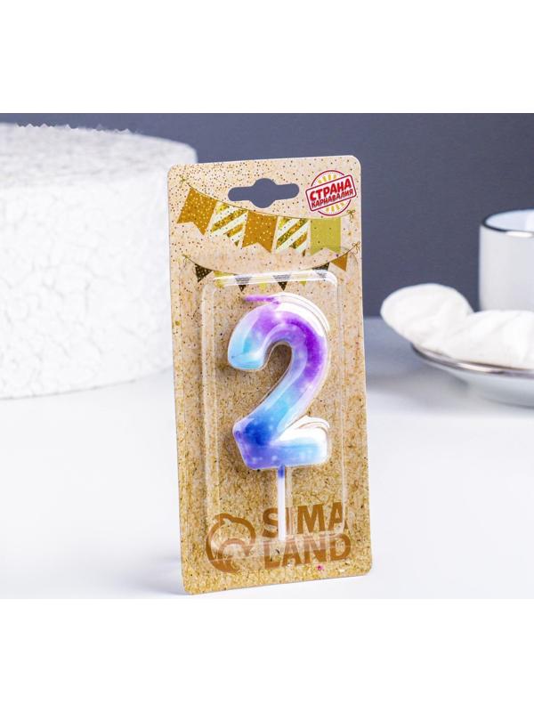 Свеча в торт на шпажке 