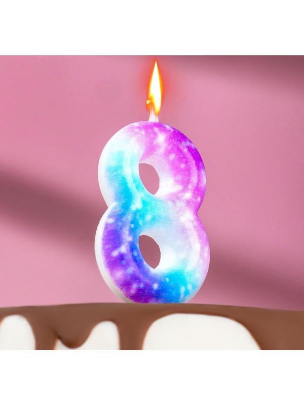 Свеча в торт на шпажке 