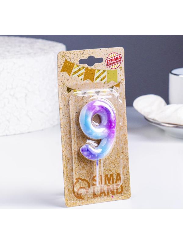 Свеча в торт на шпажке 