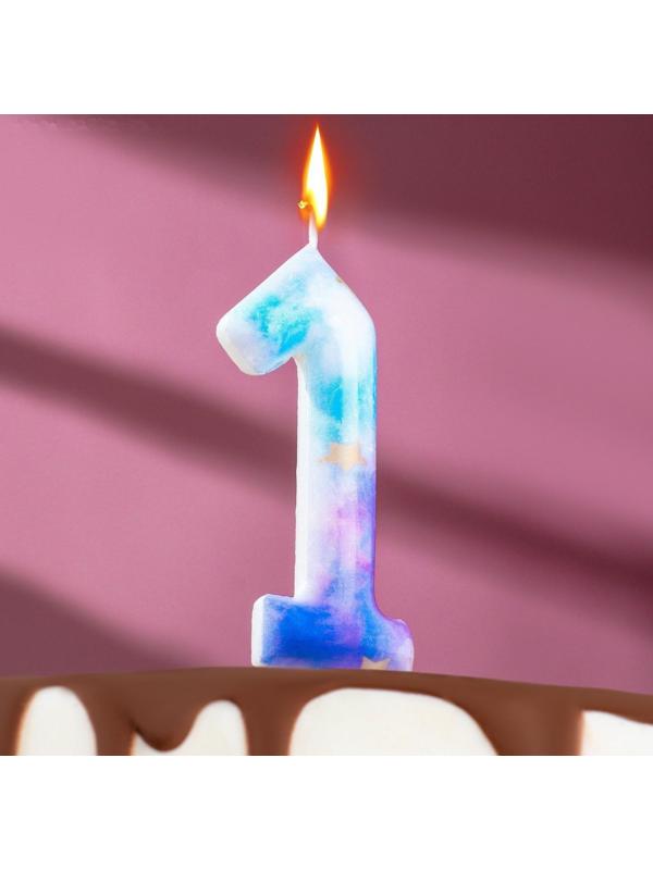 Свеча в торт на шпажке 