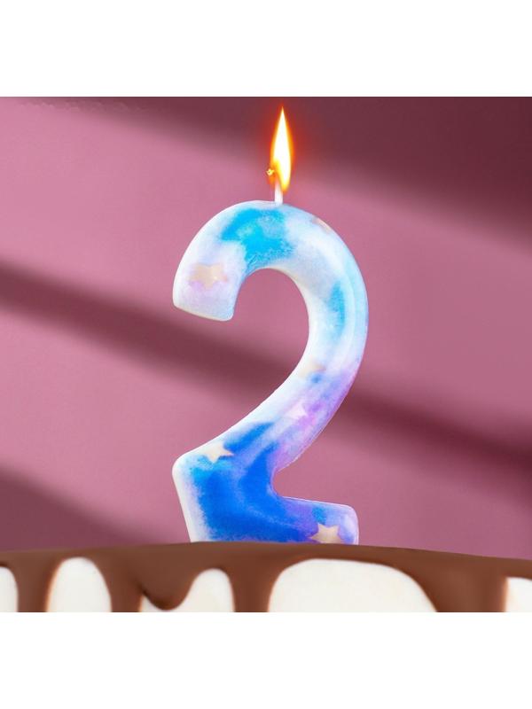 Свеча в торт на шпажке 