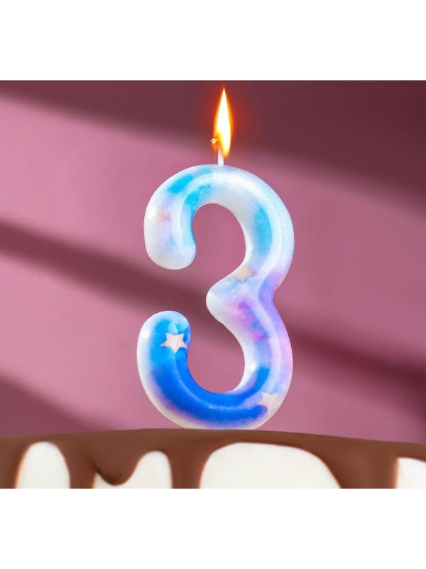 Свеча в торт на шпажке 