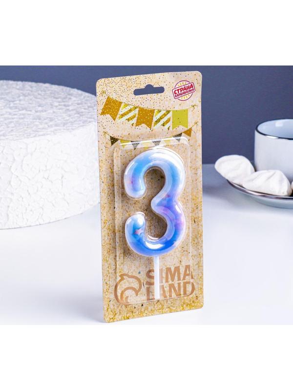 Свеча в торт на шпажке 