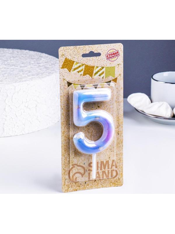 Свеча в торт на шпажке 