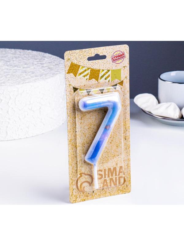 Свеча в торт на шпажке 