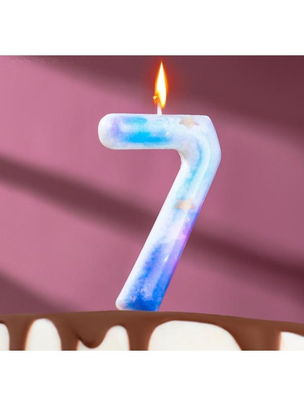 Свеча в торт на шпажке 