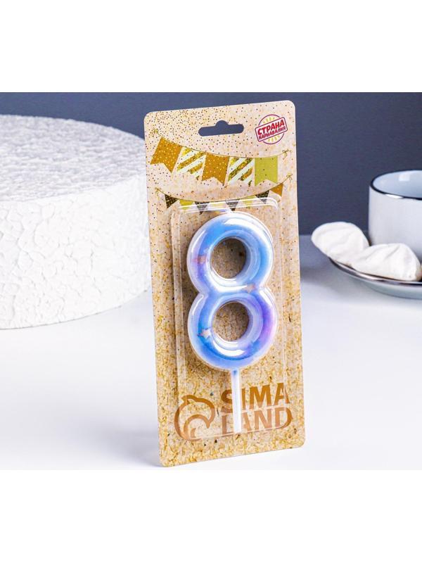 Свеча в торт на шпажке 