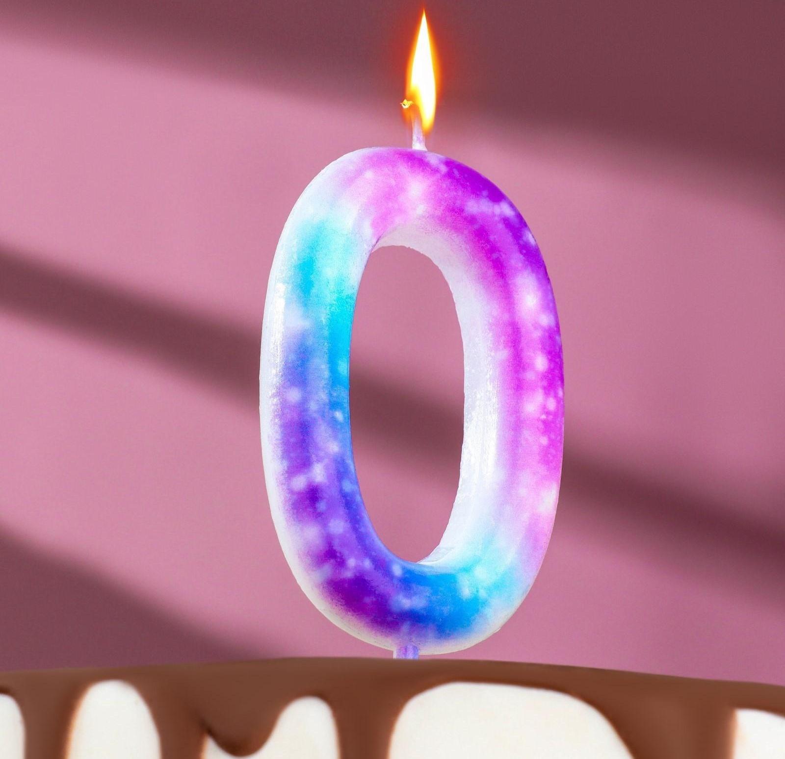 Свеча в торт на шпажке 