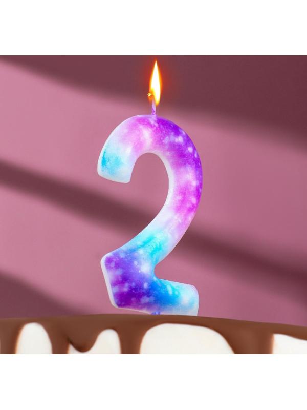 Свеча в торт на шпажке 