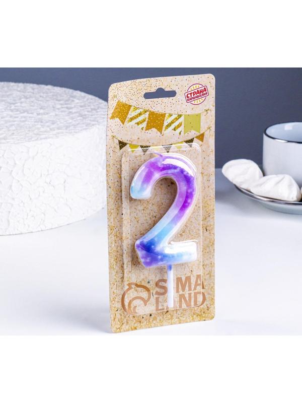 Свеча в торт на шпажке 