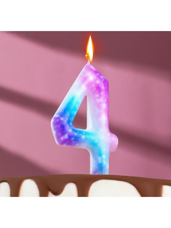 Свеча в торт на шпажке 