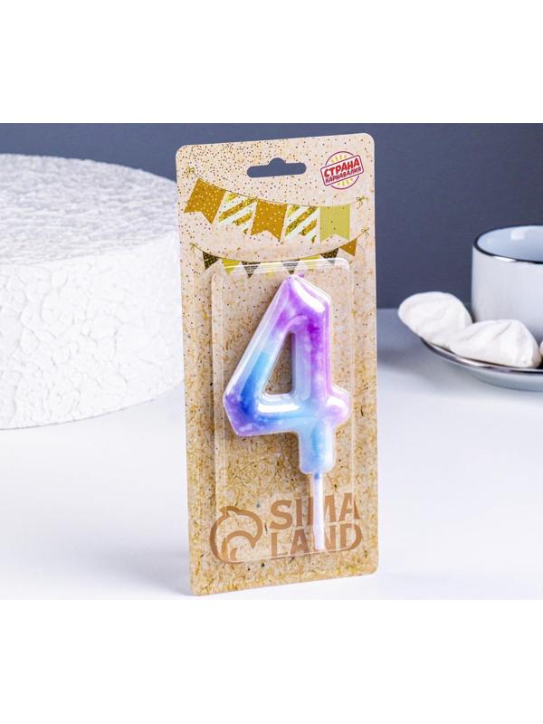 Свеча в торт на шпажке 