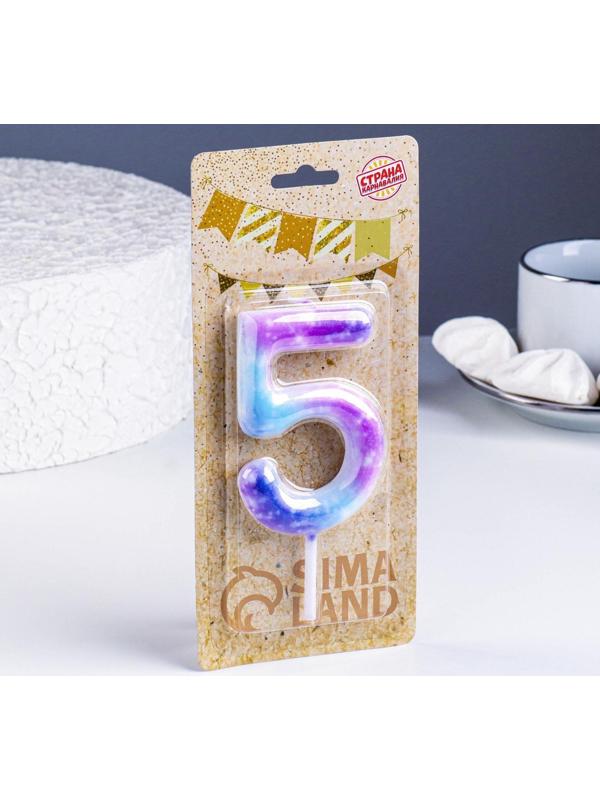 Свеча в торт на шпажке 