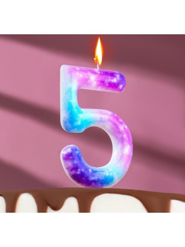 Свеча в торт на шпажке 