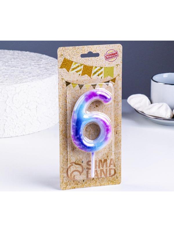 Свеча в торт на шпажке 